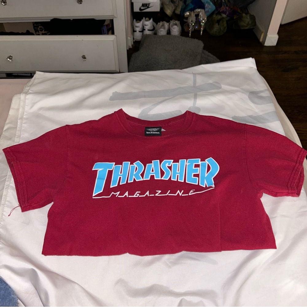 thrasher tshirt